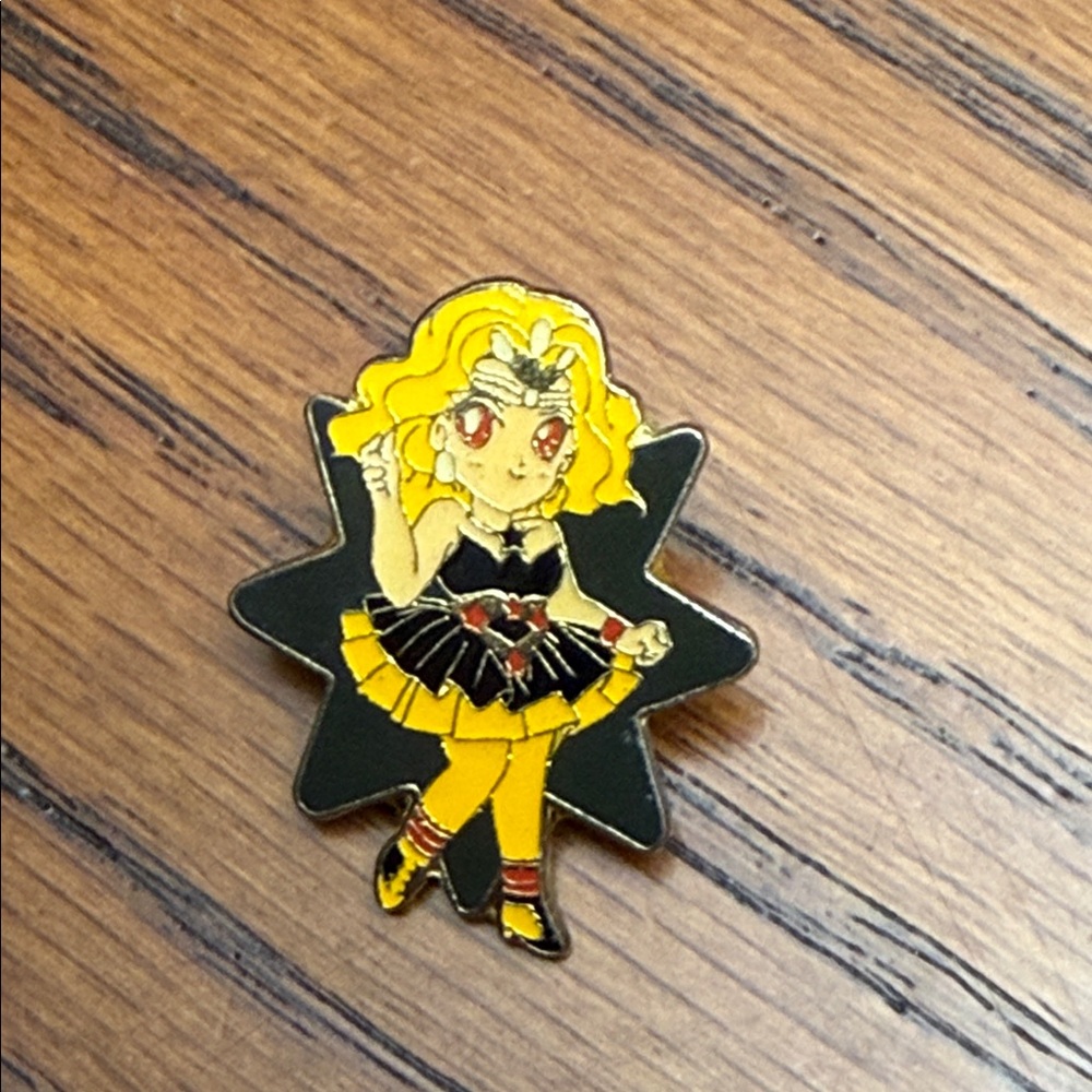 Vintage 1990s Sailor MoonEnamel Pin Anime Character Made in Japan Death Busters